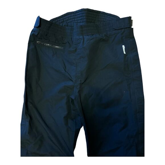 Robert John Bion 11 waterproof black ski pants full side zippers size 34 - Picture 8 of 12